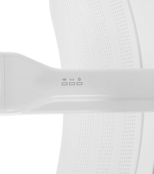 Наружный радиомост IP-COM iLBE-M5 большой дальности действия, 5 ГГц, до 433 Мбит/с, IP64, 1х23dbi, 1х100 Мбит/с, PoE