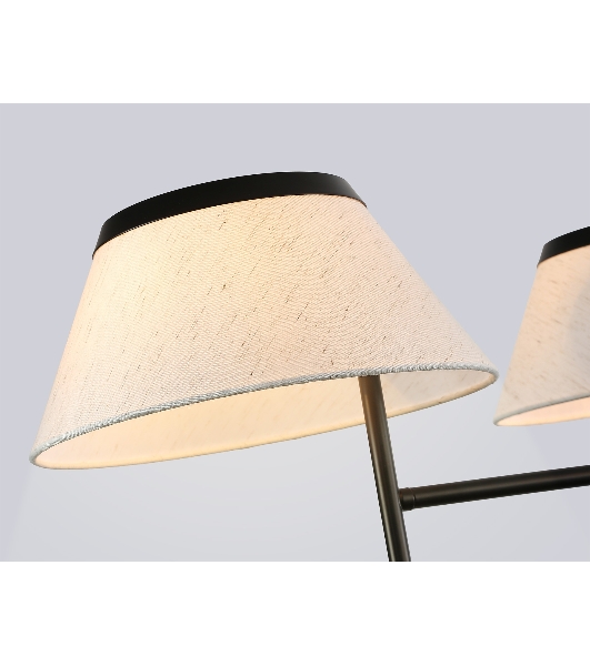 Светильник Ambrella light LH72451/3 BK/WH черный/белый Е14/3 max 40W D800*290-1080