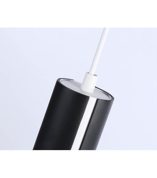 Светильник Ambrella light TN51611 BK/WH черный/белый GU10 D58*1300