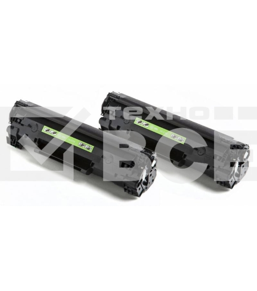 Картридж лазерный Cactus CS-C725D черный (1600 стр.) x2уп. для Canon LBP i-Sensys 6000/6000b