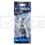 Кабель USB Гарнизон GCC-USB2-AP2-0.5M AM/Lightning, для iPhone5/6/7, IPod, IPad, 0.5м, черный, пакет, фото6