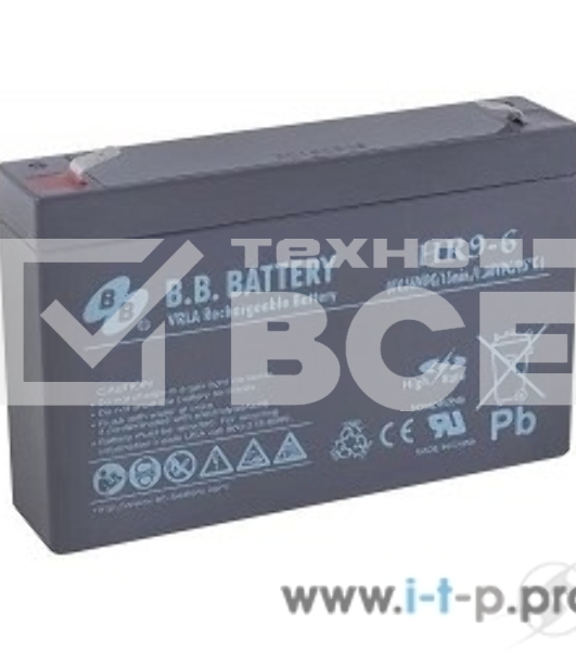 Батарея B.B.Battery HR 9-6 6В 9Ач