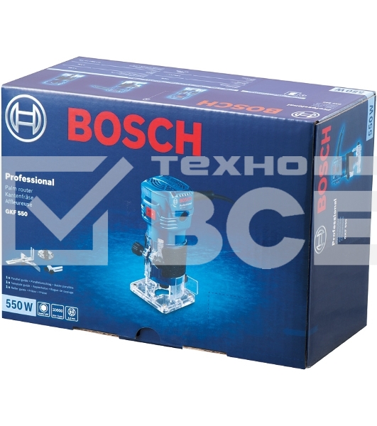 Фрезер Bosch GKF 550550Вт 33000об/мин