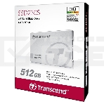 Накопитель SSD Transcend 230S, 512Gb, SATA III, 2.5
