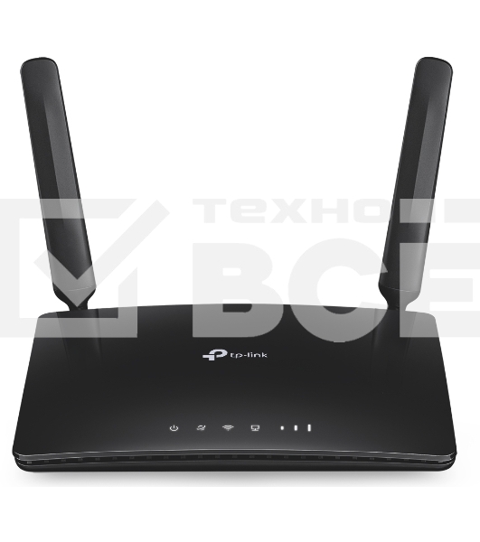 Маршрутизатор беспроводной TP-Link SOHO Archer MR200 (MR200) 10/100BASE-TX/4G черный