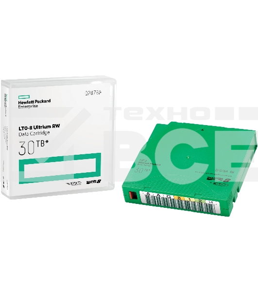Картридж HPE Q2078A LTO-8 Ultrium 30TB RW Data