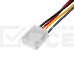 Вентилятор для корпуса ExeGate E12025H4P-PWM черный, 120 мм, 1500 об/мин, 24 дБ, 4 pin, фото4