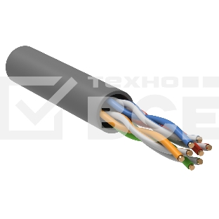 Кабель информационный ITK GENERICA BC1-C5E04-111-305-G кат.5е U/UTP не экранированный 4X2X24AWG PVC внутренний серый
