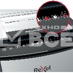 Шредер Rexel Optimum AutoFeed 100M черный с автоподачей (секр.P-5)/фрагменты/100лист./34лтр./скрепки/скобы/пл.карты, фото3