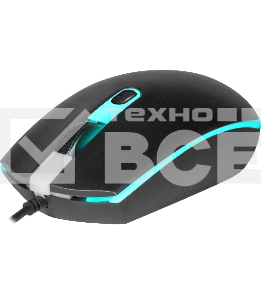 Мышь проводная Defender Dot MB-986 черный, 1600 dpi, USB, кнопки - 4