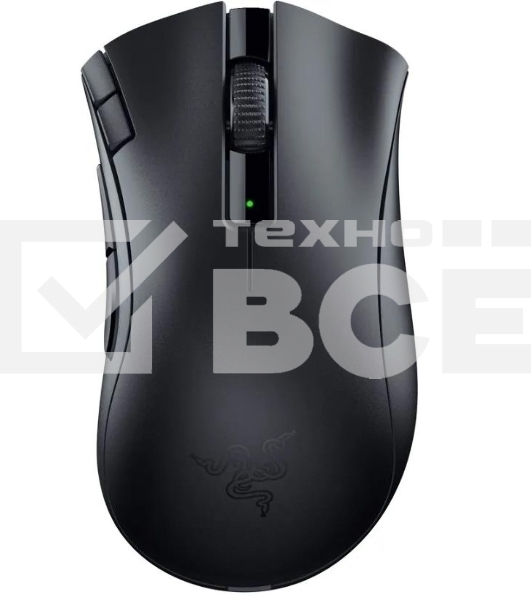 Мышь беспроводная Razer DeathAdder V2 X Hyperspeed черный, 14000 dpi, радиоканал, Bluetooth, USB, кнопки - 7