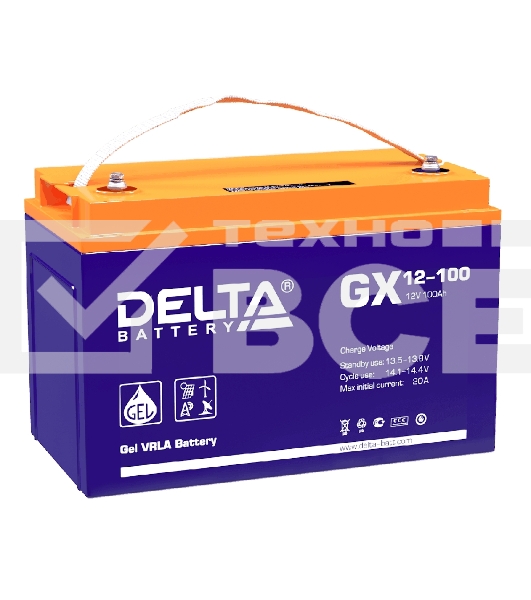 Батарея для ИБП Delta GX 12-100 (12V, 100Ah)