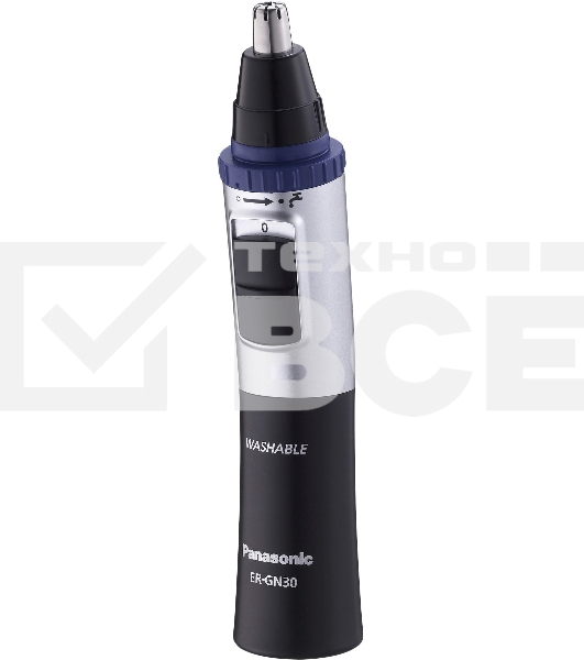 Триммер Panasonic ER-GY10CM504 черный 1Вт (насадок в компл:3шт)