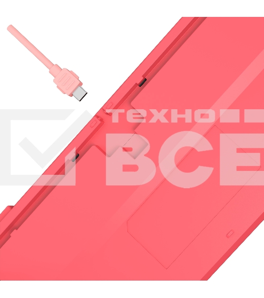 Клавиатура A4Tech Bloody S87 Energy (S87 USB ENERGY PINK) проводная USB розовый