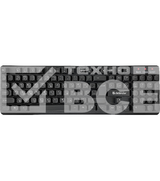 Клавиатура + мышка Defender MILAN C-992 RU BLACK