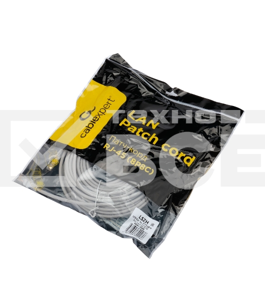 Патч-корд LSZH UTP Cablexpert PP31-20M кат.5e, 20м, литой, многожильный (серый)