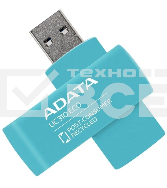 Флеш диск ADATA USB3 64GB GREEN UC310E-64G-RGN