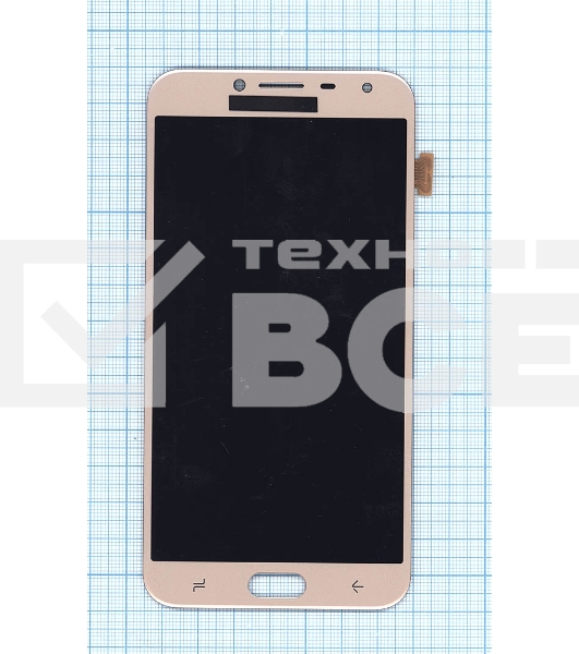 Дисплей для Samsung Galaxy J4 2018 SM-J400F (TFT) золотой