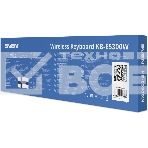 Клавиатура SVEN KB-E5300W беспроводная USB чёрный, фото 1