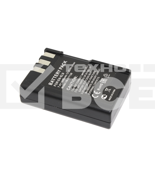 Аккумуляторная батарея для фотоаппарата Nikon D40, D60 (EN-EL9) 7,4V 1800mAh Li-ion