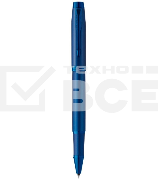 Ручка роллер Parker IM Monochrome T328 (CW2172965) Blue PVD F черн. черн. подар.кор.