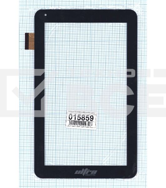 Сенсорное стекло (тачскрин) XC-PG0900-029B-A0-FPC черное