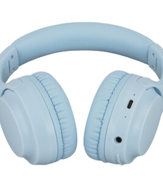 Беспроводные/проводные наушники Borofone BO25 синий, накладные, Bluetooth + проводной, складная конструкция, микрофон, до 30 ч