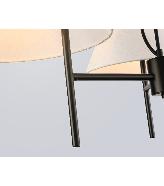 Светильник Ambrella light LH72451/3 BK/WH черный/белый Е14/3 max 40W D800*290-1080