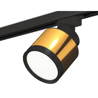 Светильник Ambrella light XT8121001 PYG/SBK/PBK золото желтое полированное/черный песок/черный полированный GX53