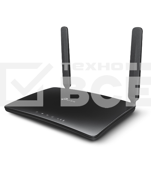 Маршрутизатор беспроводной TP-Link SOHO Archer MR200 (MR200) 10/100BASE-TX/4G черный