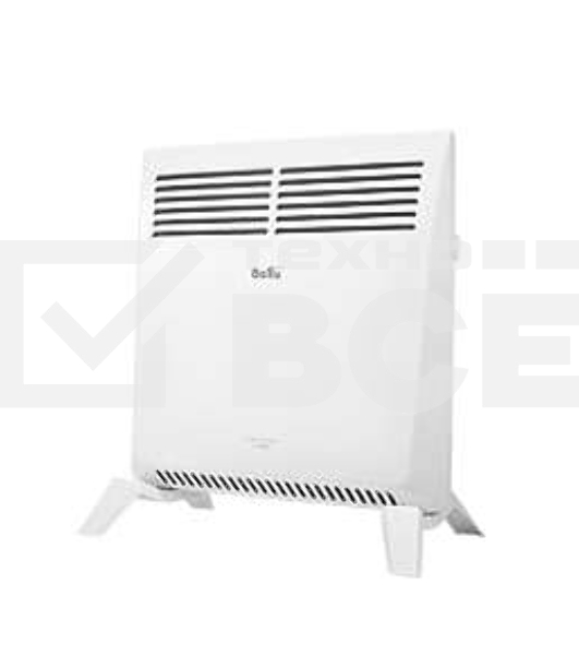Конвектор Ballu Camino Eco Turbo BEC/EMT-1000 белый, 1000 Вт, 15 м2, термостат