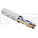 Кабель витая пара U/UTP кат.5e 4х2х24AWG solid LSZH GENERICA бел. 305м (м) ITK, фото 1