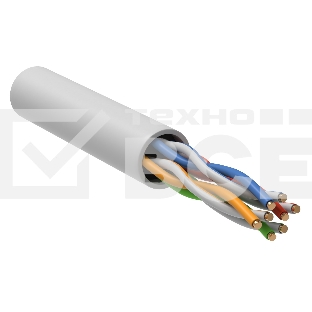 Кабель витая пара U/UTP кат.5e 4х2х24AWG solid LSZH GENERICA бел. 305м (м) ITK
