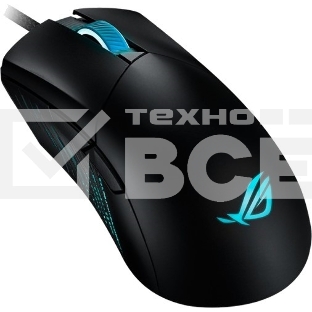 Мышь проводная ASUS ROG Gladius III черный, 19000 dpi, USB, кнопки - 6
