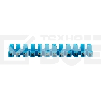 Клеммная винтовая колодка KВ-4 1,5-4, ток 3 A, полиэтилен синий Rexant (10 шт./уп.), фото2