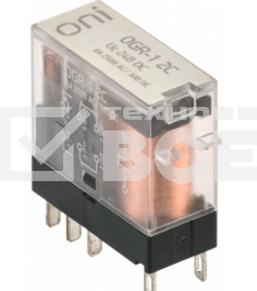 Реле общего назначения OGR-1 2C 24В DC ONI OGR-1-2C-DC24V