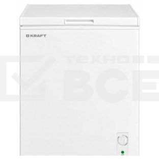 Морозильник ларь Kraft BD(W)-177QX белый, 155л