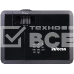 Проектор INFOCUS IN134ST DLP, 4000 ANSI Lm, XGA (1024x768), 28500:1, 0.626:1, 3.5mm in, Composite video, VGA, HDMI 1.4a x3 (поддержка 3D), USB-A (для SimpleShare и др.), лампа 15000ч.(ECO mode), 3.5mm out, Monitor out (VGA), RS232, RJ45, 21дБ, 3,2 кг, фото6