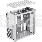 Компьютерный корпус Gamemax MeshBox White ATX case, white, w/o PSU, w/1xUSB3.0+1xType-C, 1xCombo Audio, фото5