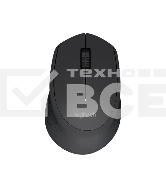 Мышь беспроводная Logitech M280 черный, 1000 dpi, радиоканал, USB, кнопки - 3