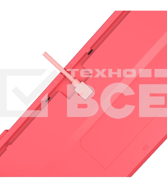 Клавиатура A4Tech Bloody S87 Energy (S87 USB ENERGY PINK) проводная USB розовый