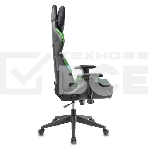 Кресло игровое Бюрократ VIKING 5 AERO LGREEN черный/салатовый искусственная кожа, фото3