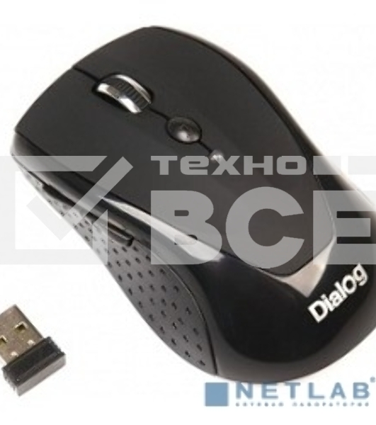 Клавиатура Dialog KMROP-4030U Pointer RF 2.4G - USB {Беспроводной набор, радиоклавиатура + опт. радиомышь 6D}