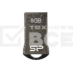Флешка USB R/W Silicon Power 8Gb Touch T01 SP008Gb,UF2T01V1K USB 2.0 черный/серебристый, фото6