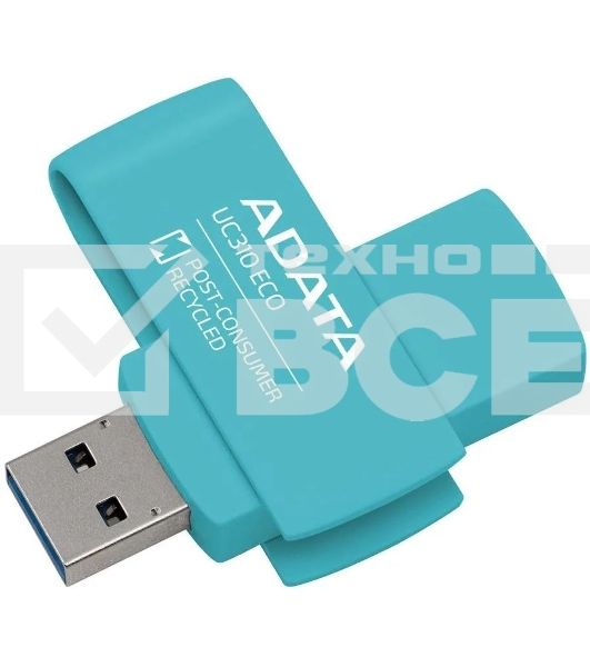 Флеш диск ADATA USB3 64GB GREEN UC310E-64G-RGN