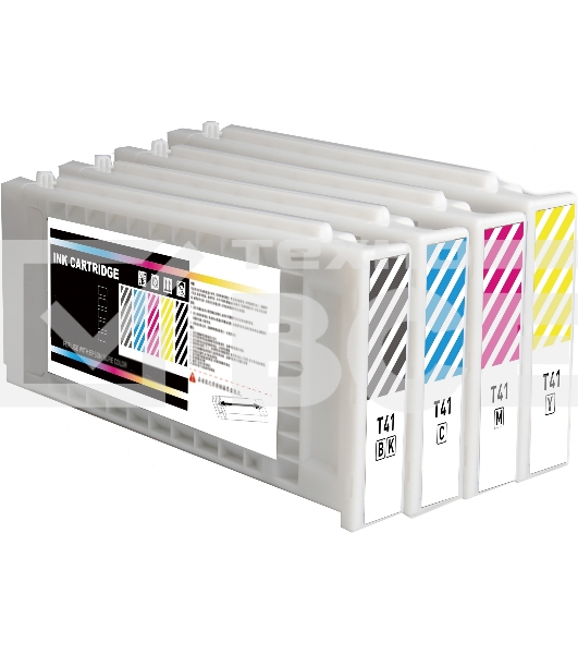 Картридж струйный Cactus CS-EPT41F5 (T41F5) черный пигментный (350 мл) для Epson SureColor SC-T5400M/SC-T3405/SC-T5405