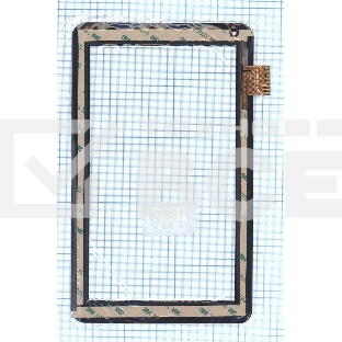 Сенсорное стекло (тачскрин) XC-PG0900-029B-A0-FPC черное