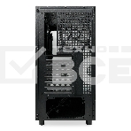 Компьютерный корпус HSPD F710, Panoramic Mid Tower, черный, TG, 0.5 SPCC, 3x120мм ARGb E-ATX, ATX, mATX, mITX 185/395/270мм 2x2.5