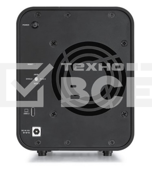 TerraMaster D5 Hybrid DAS tower/ RAID 0, 1, JBOD, SINGLE/ up to (2xHDD + 3xM.2 SSD)/ 1xUSB3.2 Gen2/ 1xPS/ 1YW