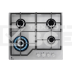 Газовая варочная поверхность ELECTROLUX KGG64362S газ на стекле, 2 чугунных держателя, газконтроль варочной поверхности, интегрированный автоподжиг варочной поверхности, конфорки: Конфорка ускоренного нагрева, средней мощности, Конфорка ускоренного нагрева, средней мощности, WOK конфорка, Конфорка ускоренного нагрева, стандартной мощности,, фото6